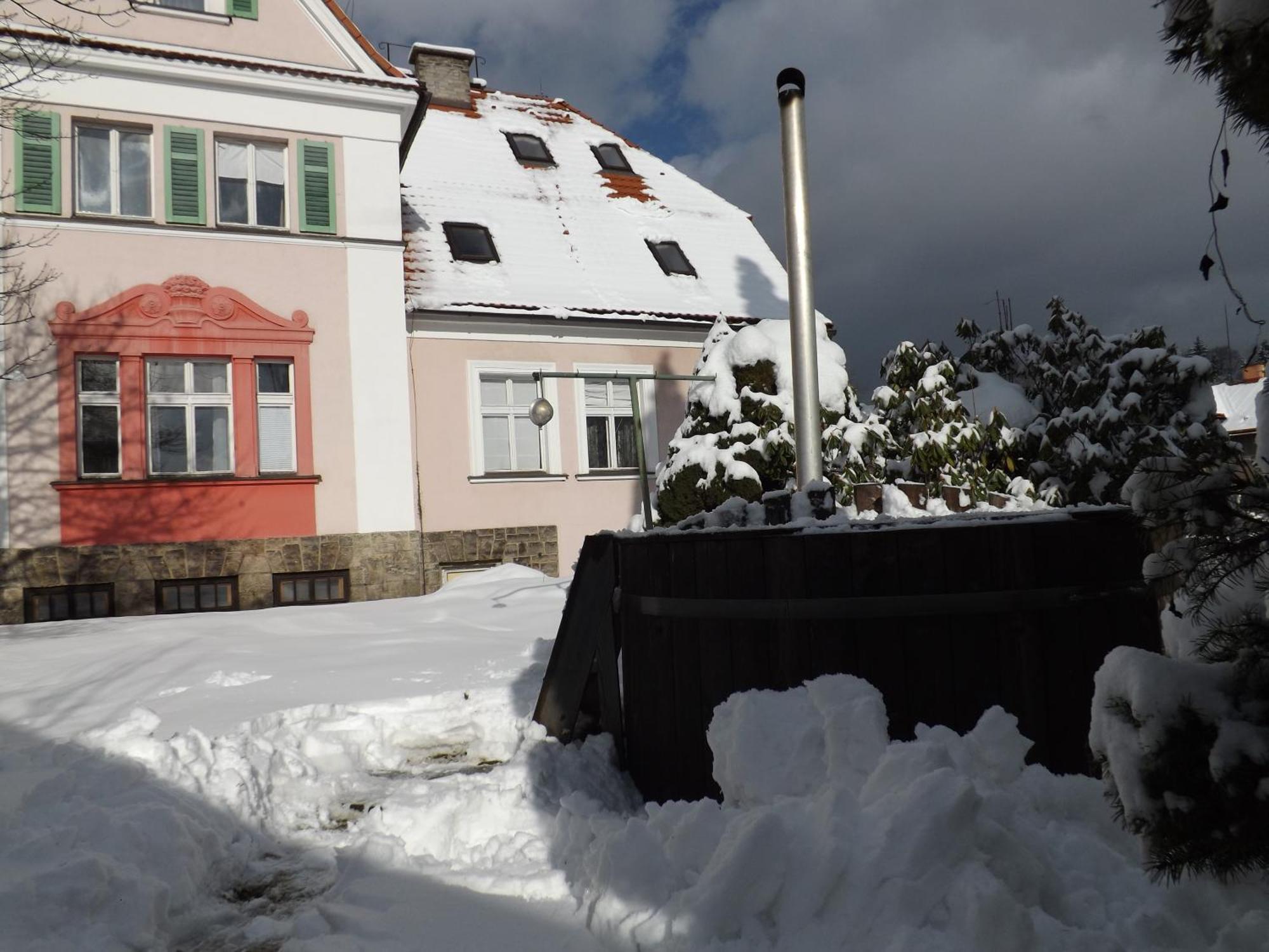 Hotel Penzion Signum Laudis Velké Hamry Exteriér fotografie